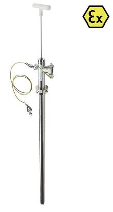 Immagine di 3409  POMPA MANUALE INOX C/CAVETTI