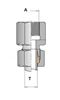 Immagine di 8351 RACCORDO INOX 316 DIRITTO FEMMINA