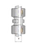 Immagine di 8352 RACCORDO INOX 316 DIRITTO INTERMEDIO