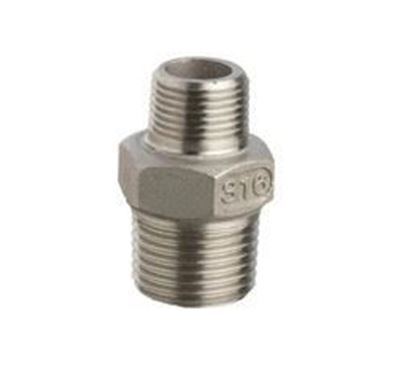 Immagine di 8110 NIPPLO INOX 316 RIDOTTO BASSA PRESSIONE
