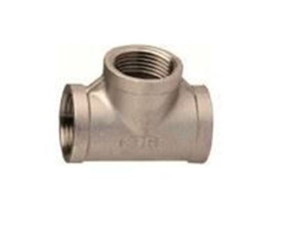 Immagine di 8180 RACCORDO INOX 316 T FEMMINA BASSA PRESS.
