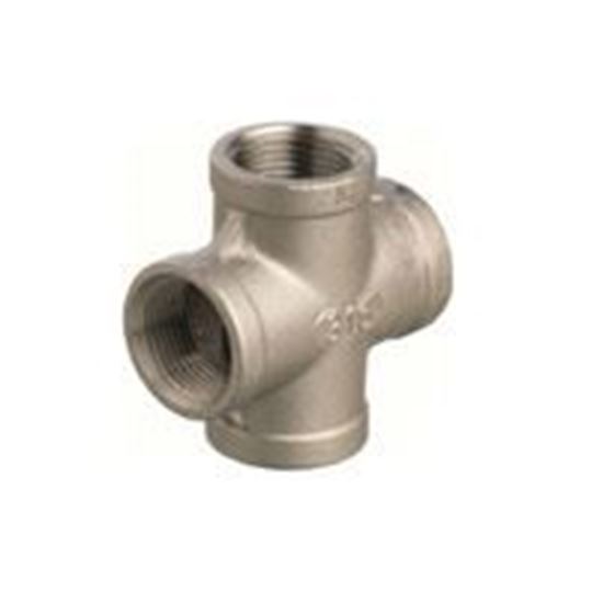 Immagine di 8185 RACCORDO INOX 316 CROCE BASSA PRESSIONE