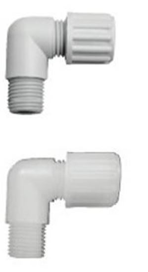 Immagine di 8205 RACCORDO PP E PVDF L MASCHIO