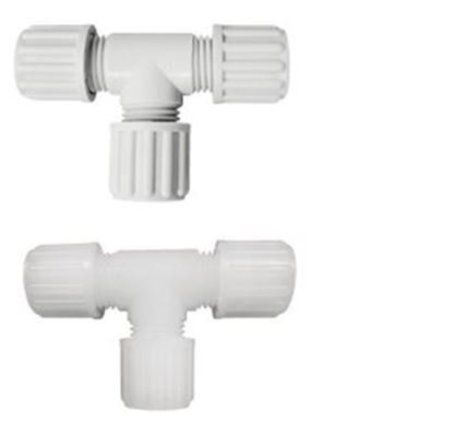 Immagine di 8206 RACCORDO PP E PVDF T INTERMEDIO
