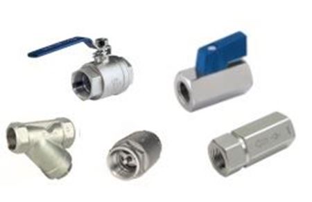 Immagine per la categoria VALVOLE - REGOLATORI INOX 316