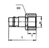 Immagine di 6441 INNESTO RAPIDO EUROSTANDARD F OTTONE